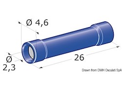 Spinotto giunzione femmina 1-2,5 mm²