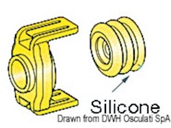Tassello per cavi 4/6 mm²