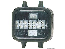 Morsettiera a 8 poli da 14 A completamente stagna