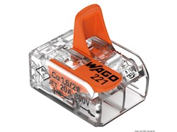 Connettore di giunzione WAGO 5 conduttori 4 mm²