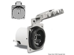 Presa inox Marinco 16 A