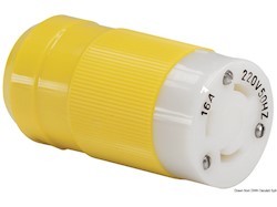 Spina inox Marinco femmina 16 A