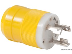 Spina inox Marinco maschio 30 A