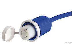 Spina + cavo 15 m blu 50 A