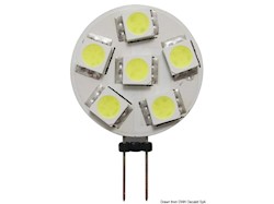 Lampadina 6 LED G4 Ø 24 mm attaco laterale