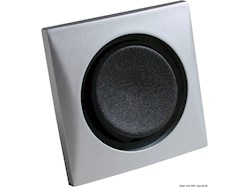 Interruttore singolo nichel/nero