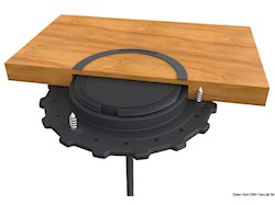 Caricabatterie wireless stagno ROKK a scomparsa 10W