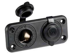 Presa corrente tipo accendisigari doppia