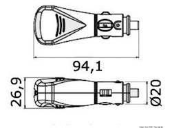 Spina con attacco USB