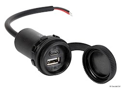 Presa stagna USB con cappuccio