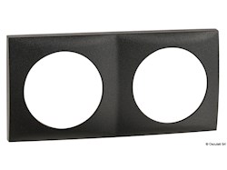 Cornice doppia nero antracite