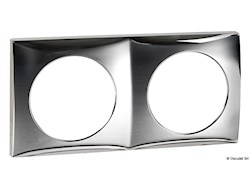 Cornice doppia cromata