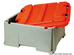 Cassetta portabatterie doppia