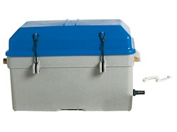 Cassetta portabatteria a tenuta stagna con ventilazione