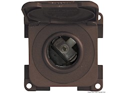 Presa telefono marrone