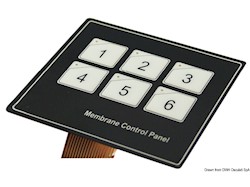 Pannelli elettrici Touch Control 6 interruttori