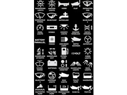 Scheda con 48 sticker adesivi extra per 14.691.xx