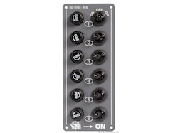 Pannello elettrico 6 interruttori