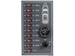 Pannello 10 interruttori magnetotermici