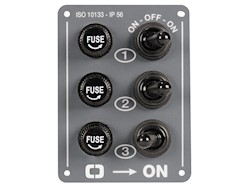 Minipannello 3 interruttori