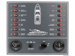Pannello a magnetotermici per barca a vela