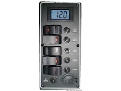Pannello elettrico serie PCAL con voltometro digitale 9/32 V