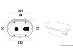 Box doccia bianco tubo PVC 2,5 m (Bulk 10 pz)
