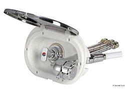 Box doccia cromato tubo PVC 4 m uscita posteriore/laterale