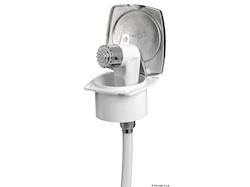 Doccetta Boris Inox tubo PVC 2,5 m