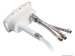 Box doccia New Edge bianca tubo PVC 2,5 m (Bulk 10 pz)