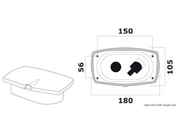 Box doccia New Edge con miscelatore e doccia a pulsante Boris