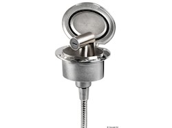 Box Elissa inox con doccia Tiger tubo Inox 4 m