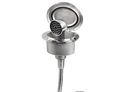 Box Elissa inox con doccia tubo inox 2,5 m