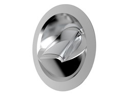 Doccia c/miscelatore Saturn base verticale cromata