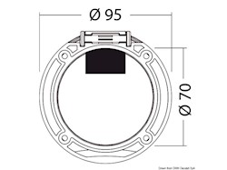 Box e coperchio Classic Evo foro trasversale