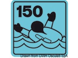 Salvagente autogonfiabile Compact 150 N manuale