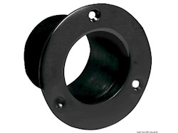 Boccola in plastica nera per tubo