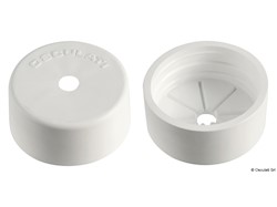 Tappo in plastica per tubo bianco 16.104.39