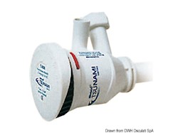 Pompa elettrica ATTWOOD per aerazione e ricircolo acqua a due uscite