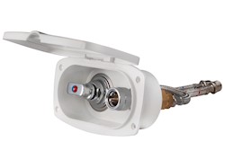 Prese acqua - innesto banchina New Edge con miscelatore acqua calda/fredda