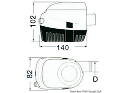 Pompa di sentina ATTWOOD Sahara automatica