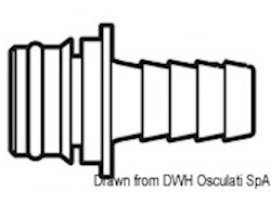 Portagomma diritto Ø mm 14