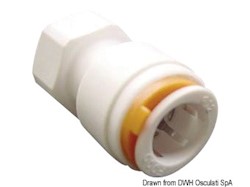 Raccordo femmina/femmina 3/8"