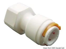 Raccordo femmina/femmina 1/2"