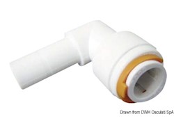 Raccordo a 90° femmina con codulo