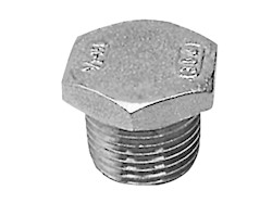 Tappo maschio inox 1"1/2