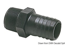 Portagomma maschi in policarbonato nero