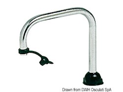 Beccuccio telescopico in alluminio e nylon