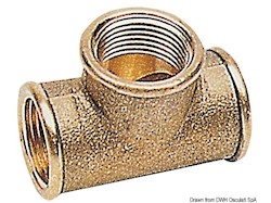 Raccordo T rid. 1"1/4 x1x1"1/4