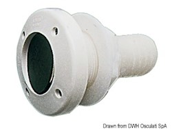 Scarico 1" 1/2 valvola non ritorno e portagomma